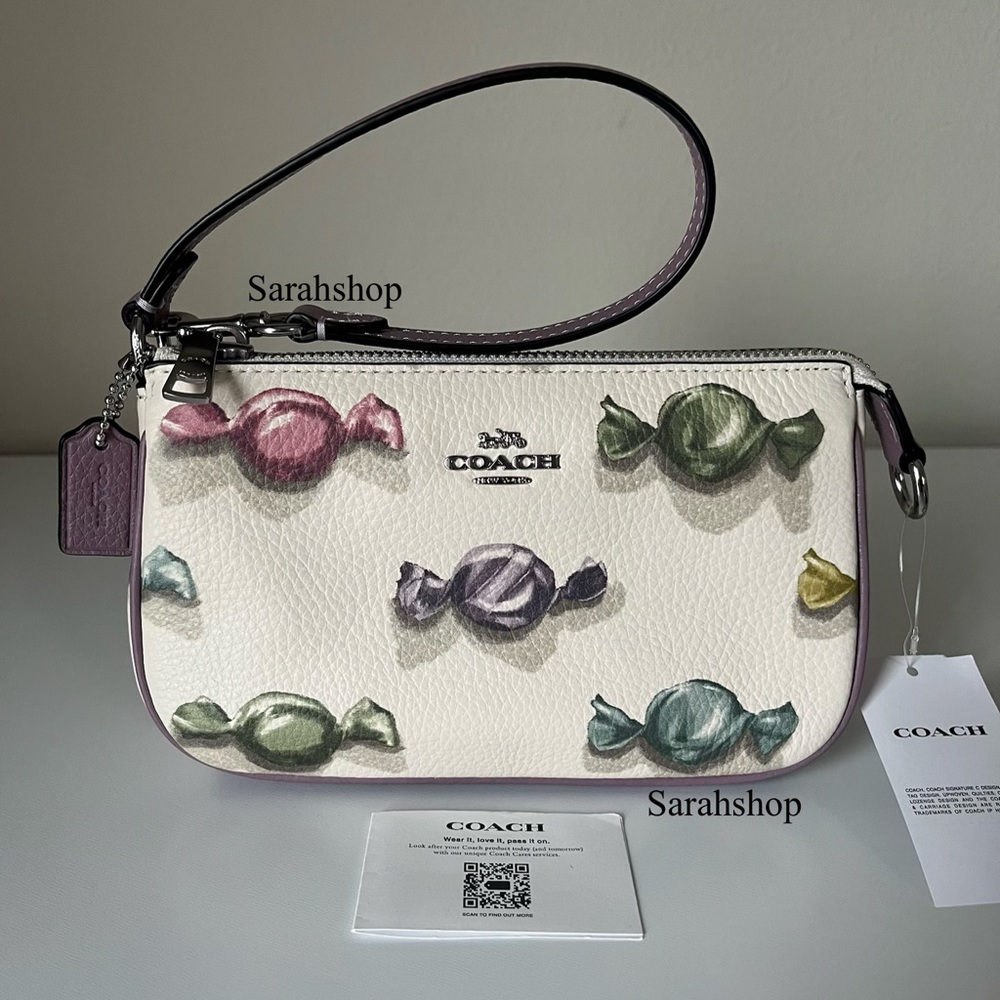 ✅Coach Nolita 19 With Candy Print
